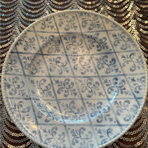 Lenox Other - Lenox Swedish Lodge Swedish Trellis Accent Luncheon Plate